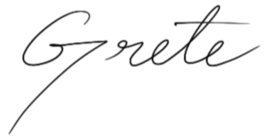 Grete Normann Signature